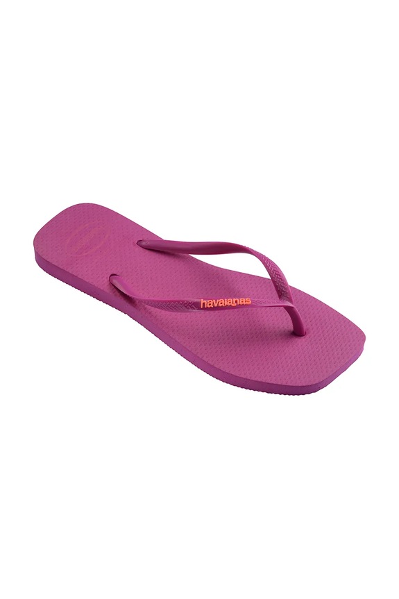 Obuća Havaianas japanke za žene SQUARE LOGO POP UP 4148959.4622 roza