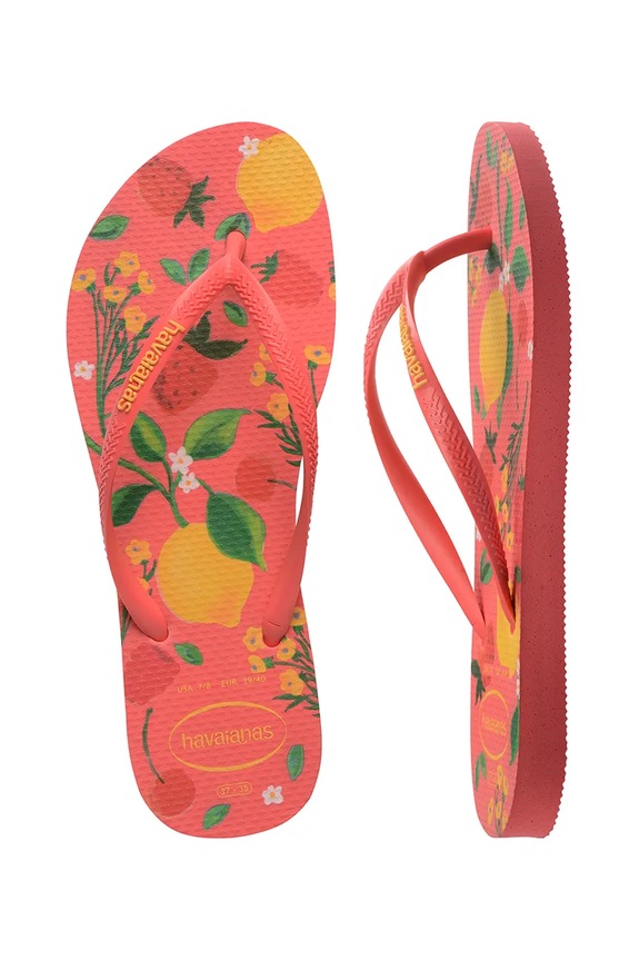 Havaianas japanke za žene SLIM SUMMER BLISS 4149813.9260 narančasta