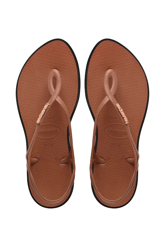 Havaianas sandale za žene LUNA POINT smeđa 4149921.1696