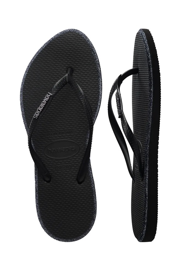 Havaianas japanke za žene SLIM POINT GLITTER 4150157.1069 crna