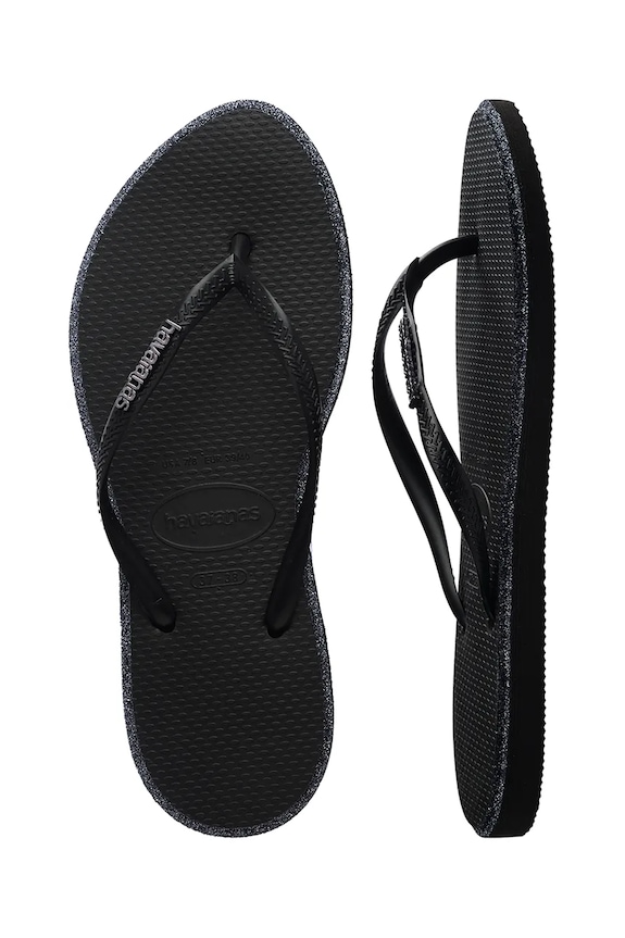 Havaianas japanke za žene SLIM POINT GLITTER 4150157.1069 crna