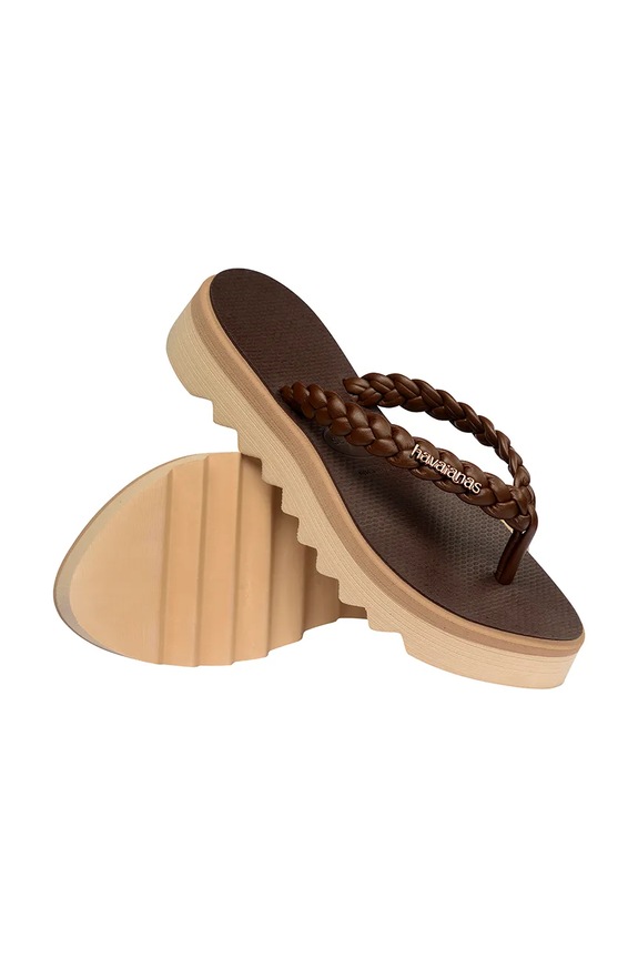 Obuća Havaianas japanke za žene SLIM POINT BOHO 4150252.0570 smeđa