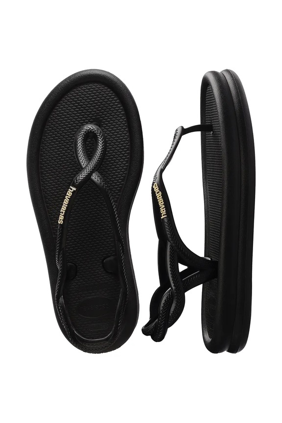 Havaianas japanke za žene LUNA PUFFED UP 4150264.0090 crna