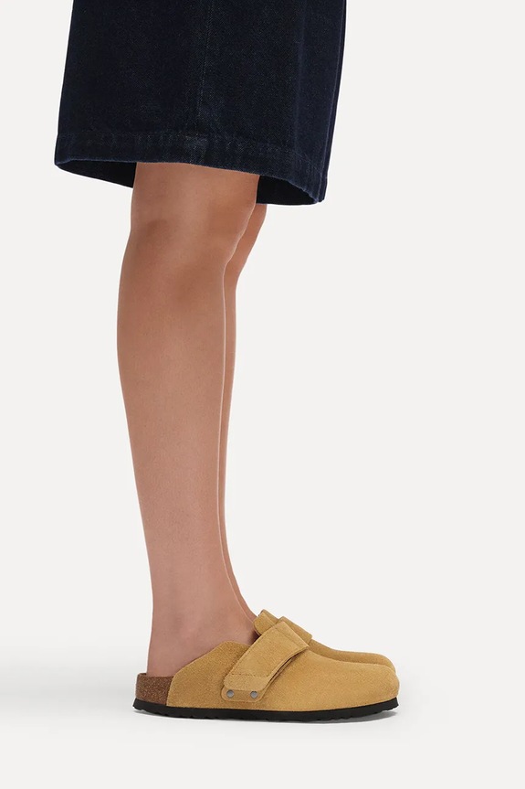 Birkenstock Loma klapki mules damskie zamszowe 1031595