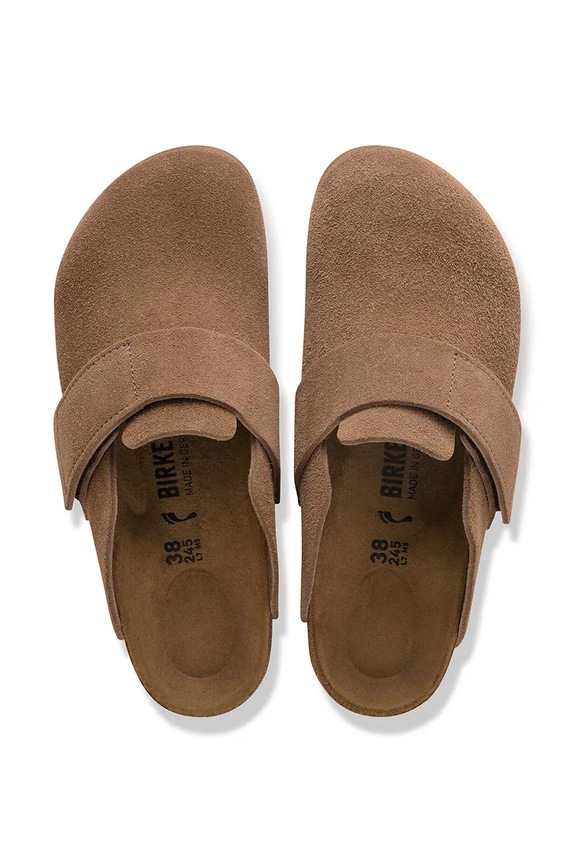 Birkenstock Loma Flip-flops mules Women's suede brown 1032067