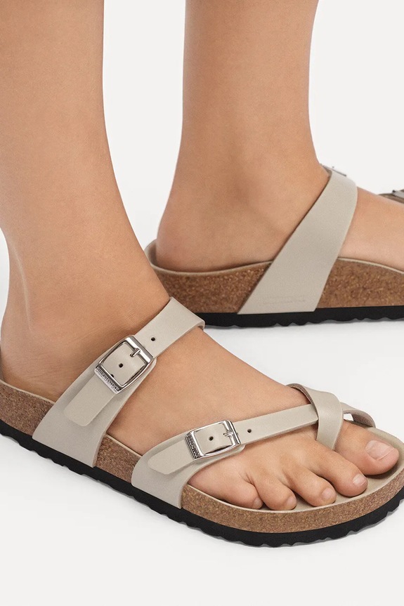 Birkenstock Mayari papuci de femei din piele 1031462