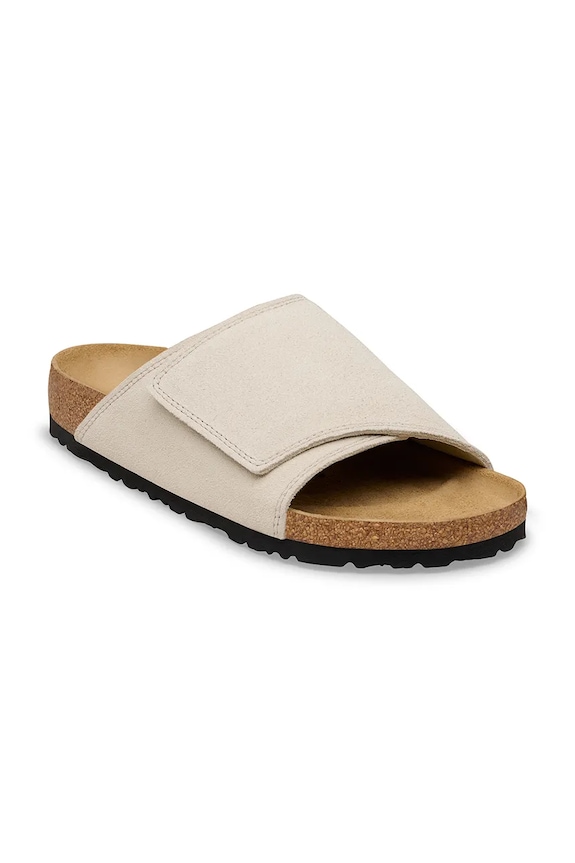 Birkenstock Solana papuci pentru femei din piele întoarsă 1031578 bej SS26