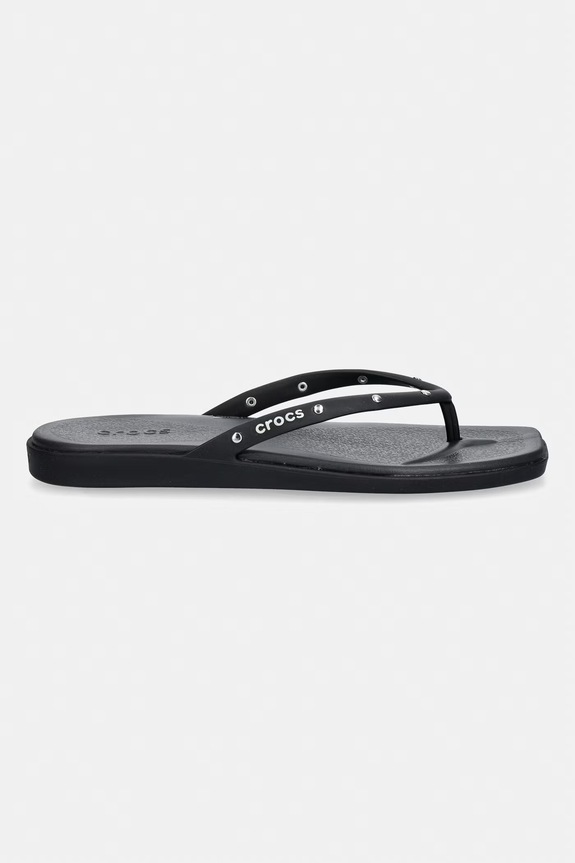Crocs papuci pentru femei Miami Studded 211471.001 negru SS26