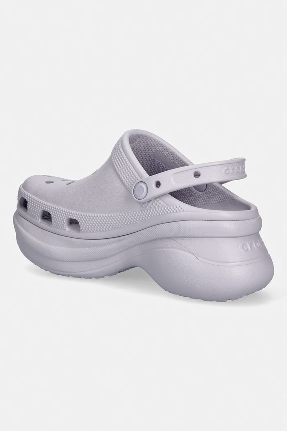 Взуття Crocs Classic Bae Clog шльопанці на платформі жіночі 206302.5PS фіолетовий