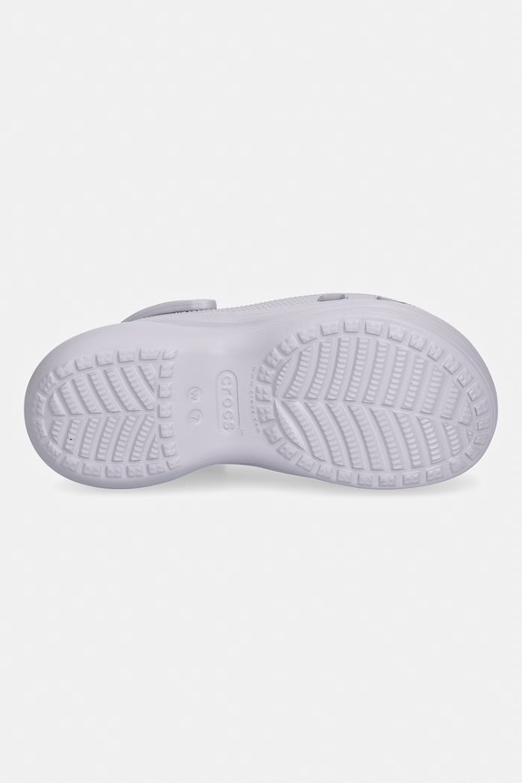 Crocs Classic Bae Clog шльопанці на платформі жіночі 206302.5PS фіолетовий