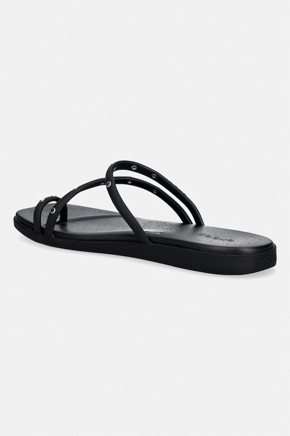 Obuwie Crocs klapki Miami Studded Toe Loop 211447.001 czarny