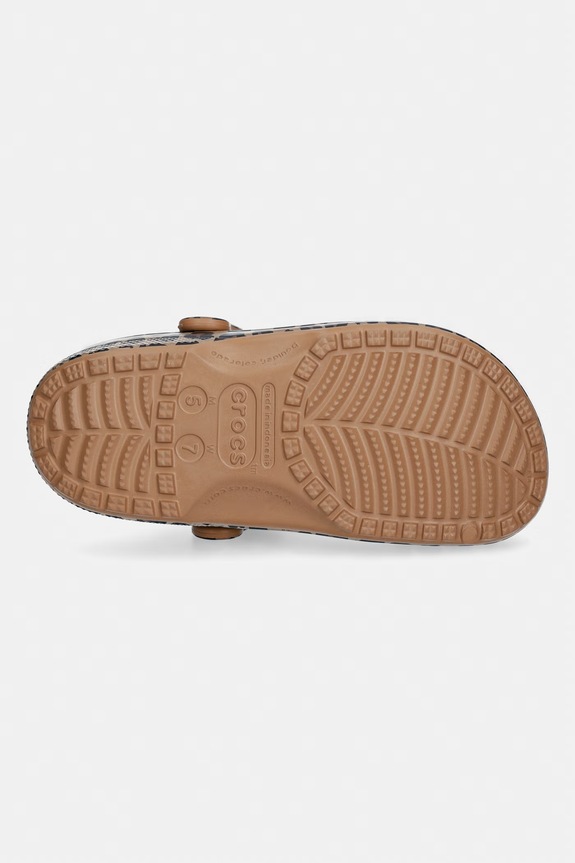 Crocs klapki Classic Animal Clog 211800.2LD brązowy