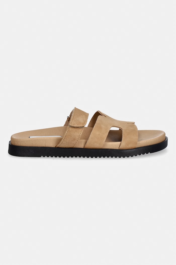 Steve Madden klapki damskie nubukowe Missile-E 11003504.295 brązowy SS26