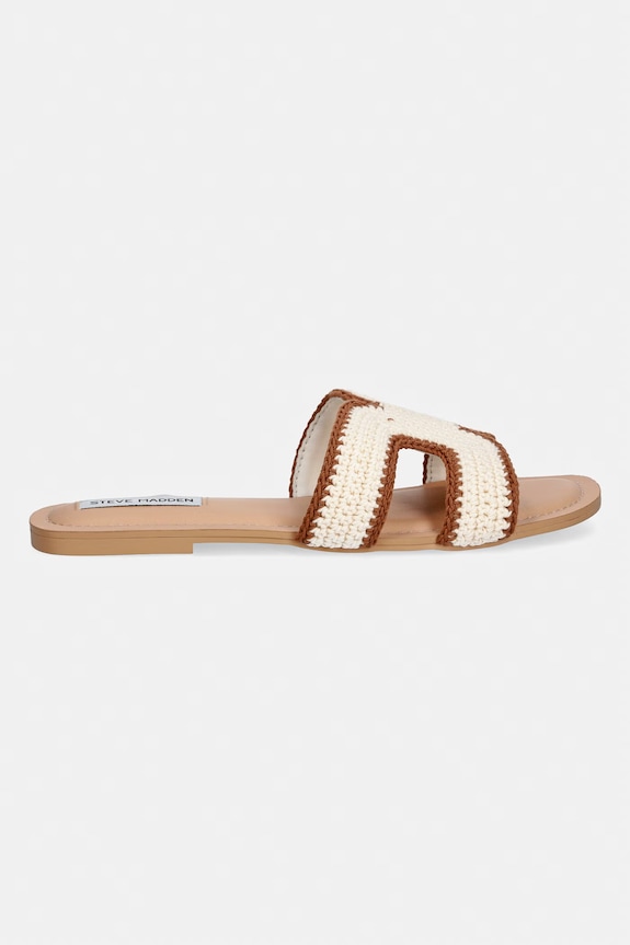 Steve Madden klapki damskie Zarnia-W 11005344.TBE brązowy SS26