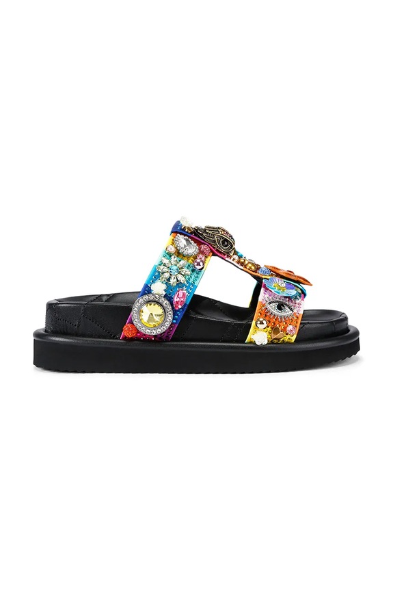 Kurt Geiger London natikače za žene Orson Tutti Frutti crna 4883869689