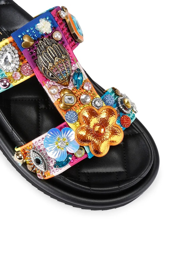 Kurt Geiger London natikače za žene Orson Tutti Frutti crna 4883869689