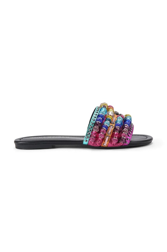 Kurt Geiger London šľapky s otvorenou pätou dámske Southbank Beaded čierna 4725469609