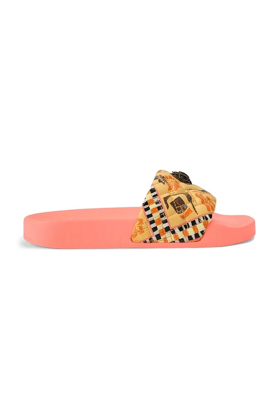 Kurt Geiger London papuci pentru femei Meena Eagle portocaliu 7400294979