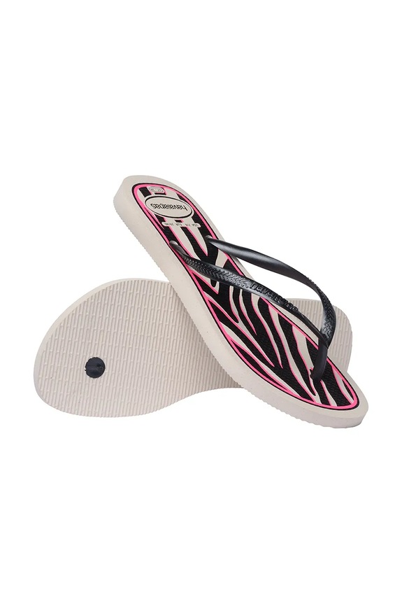 Havaianas infradito da donna SLIM ANIMALS nero 4103352.7018
