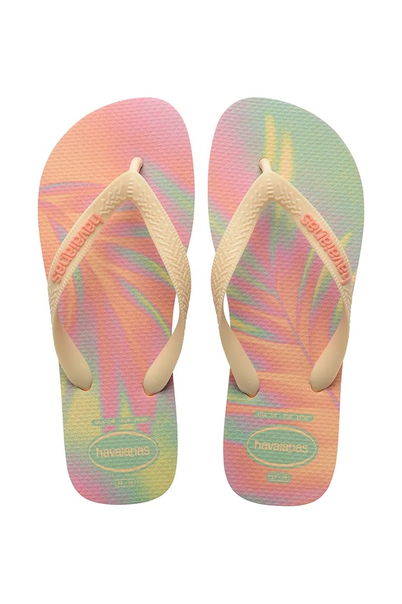Havaianas japonki damskie TOP FASHION żółty 4137258.6512