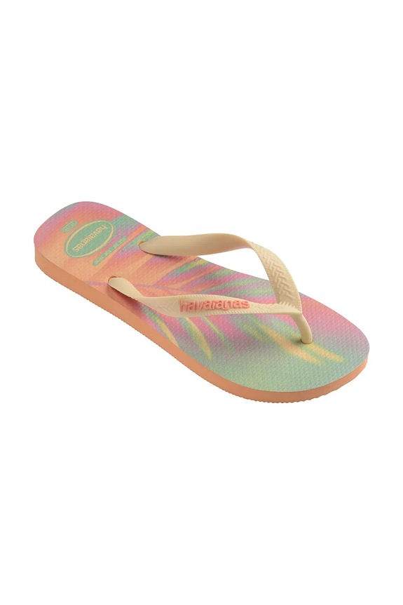 Obuwie Havaianas japonki damskie TOP FASHION 4137258.6512 żółty