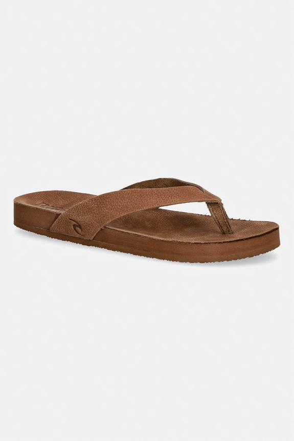Rip Curl japonki damskie skórzane FREEDOM LEATHER brązowy 17IWOT