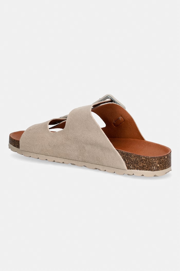 Obuv Verbenas šľapky dámske semišové RANDEL VELOUR 3301870268.CRUDO béžová
