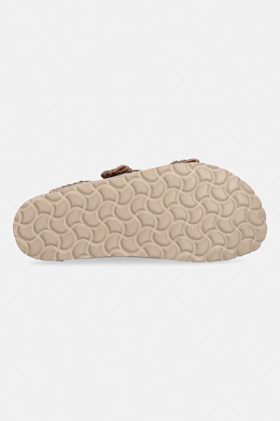 Verbenas papuci pentru femei, din piele întoarsă RANDEL SERRAJE CRAFT 3301871022.CRUDO bej