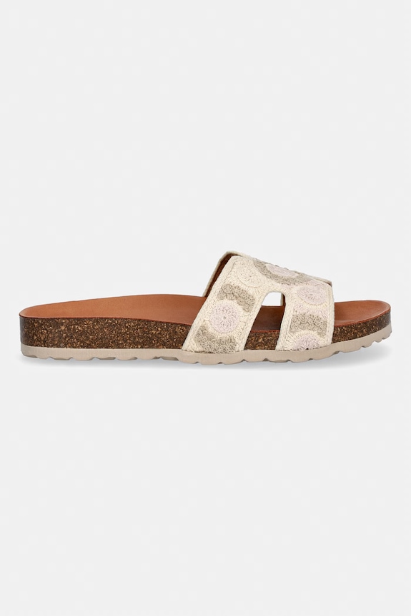 Verbenas papuci de pentru femei RAMI DANCE MULTI 3302441007.CRUDO bej SS26