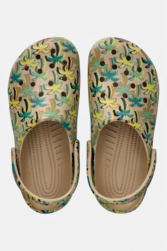 Crocs klapki damskie Classic Retro Summer Clog 213234.205 beżowy SS26