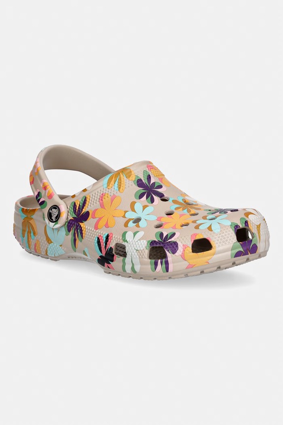 Crocs klapki damskie Classic Retro Summer Clog beżowy 213234.2NM