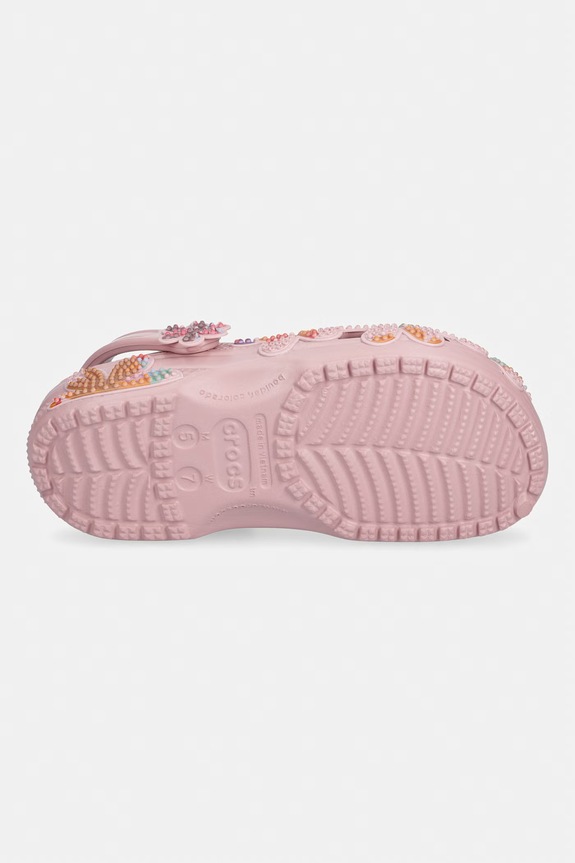Crocs klapki damskie Classic Summer Beaded Clog 213237.5AD różowy