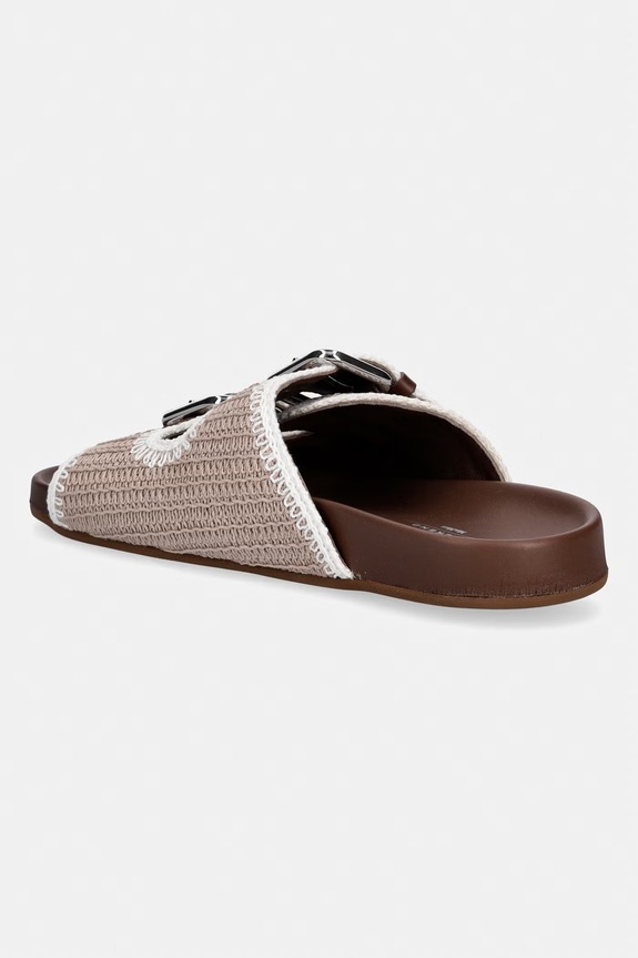 Obuwie Weekend Max Mara klapki damskie Wkabonito 2615521055600.BEIGE beżowy