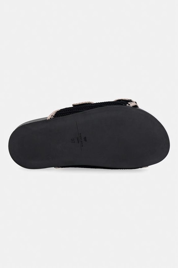 Weekend Max Mara klapki damskie Wkabonito 2615521055600.BLACK czarny
