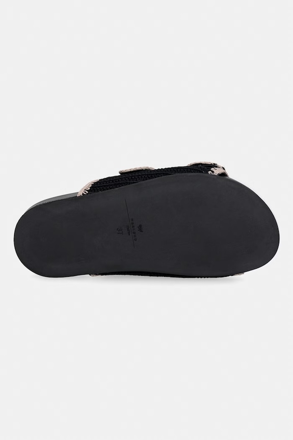 Weekend Max Mara klapki damskie Wkabonito 2615521055600.BLACK czarny