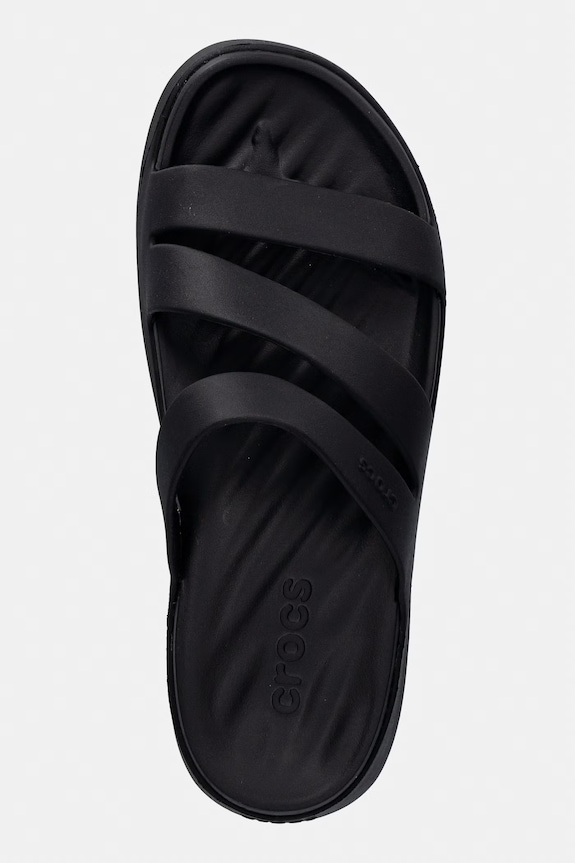 Crocs Getaway Strappy klapki damskie czarny 209587.001