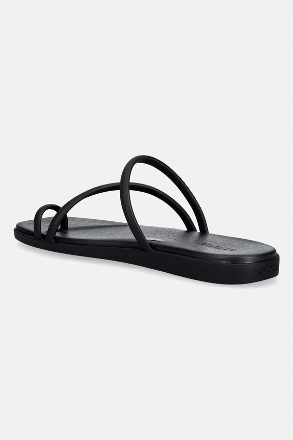 Încălțăminte Crocs Miami Toe Loop papuci pentru femei 209862.001 negru