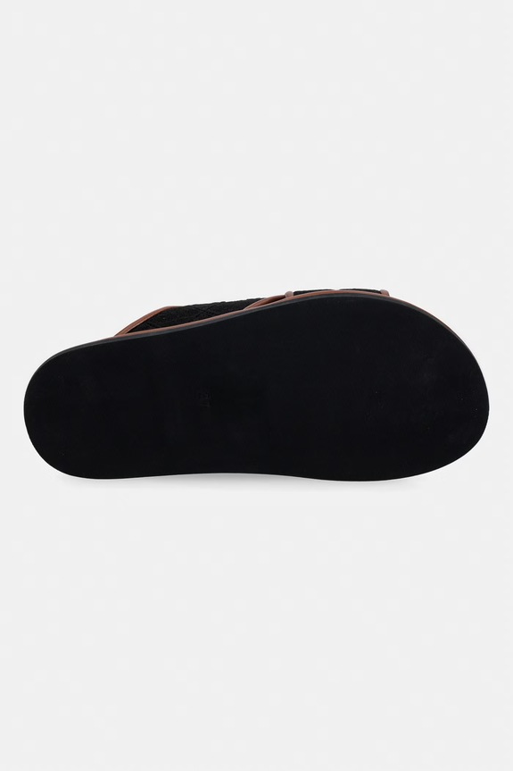 Max Mara Beachwear klapki damskie Bchpeonie 2616521019600.BLACK czarny
