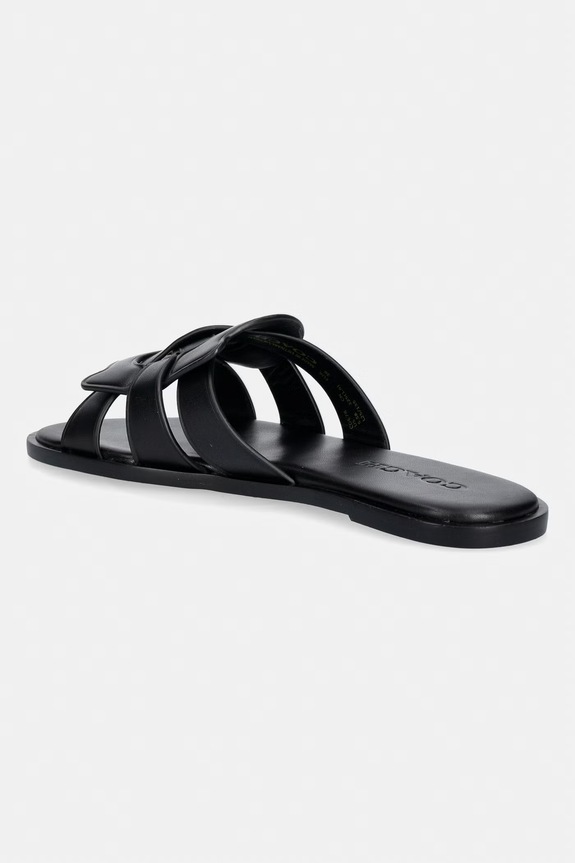 Obuv Coach šľapky dámske kožené Lena Leather Slide Sandal CDE78.BLK čierna