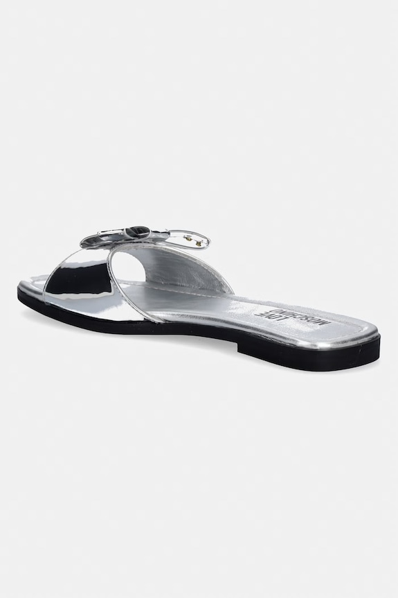 Cipők Love Moschino női papucs JA28142G0OJE090B ezüst