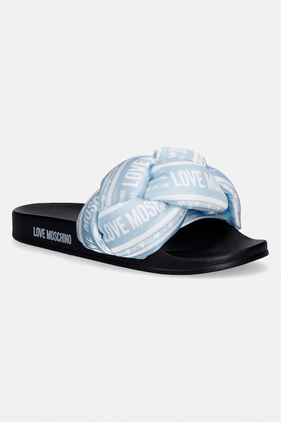 Love Moschino női papucs kék JA28312G0OIW370A