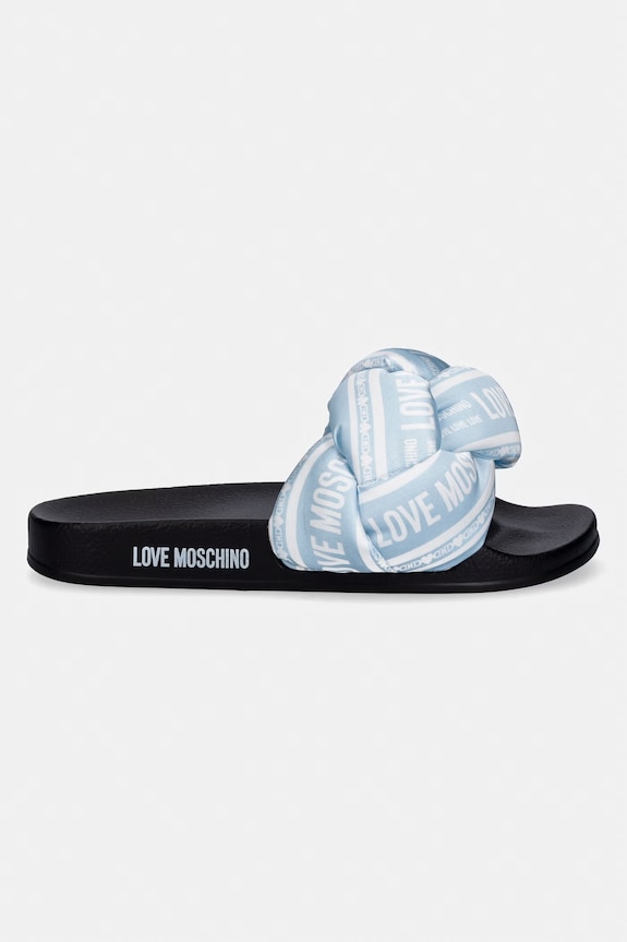 Love Moschino női papucs JA28312G0OIW370A kék SS26