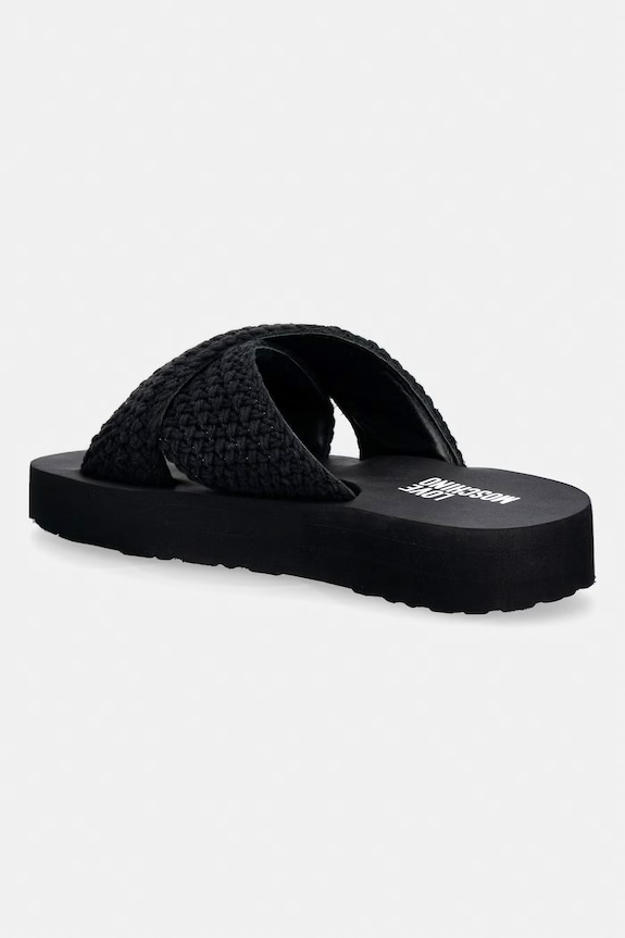 Παπούτσια Love Moschino σαγιονάρες Γυναικεία JA28324G0OJQC000 μαύρο