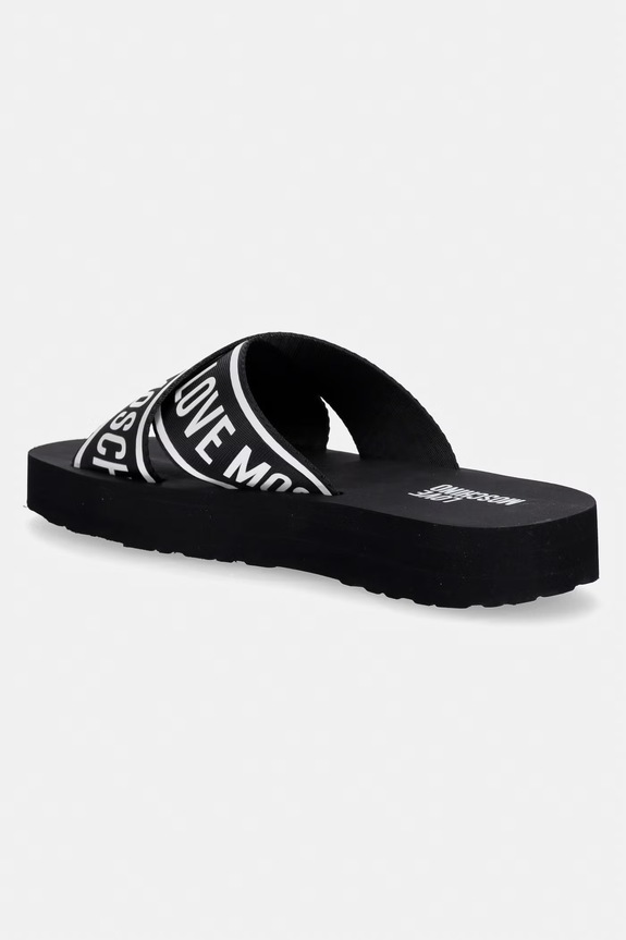 Cipők Love Moschino papucs női JA28334G0OIX7000 fekete