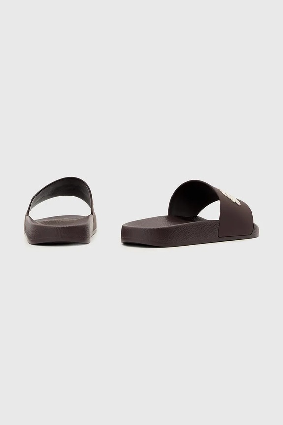 Încălțăminte AllSaints papuci pentru femei Saint Slider W118FE maro