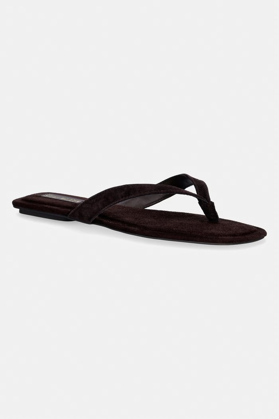 Steve Madden šľapky dámske semišové Trella hnedá 11005446.205