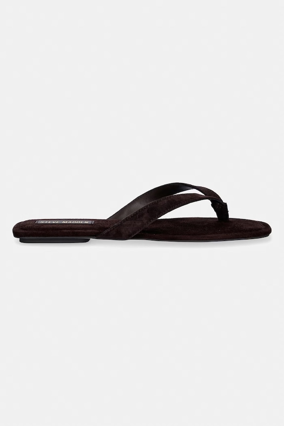 Steve Madden šľapky dámske semišové Trella 11005446.205 hnedá SS26