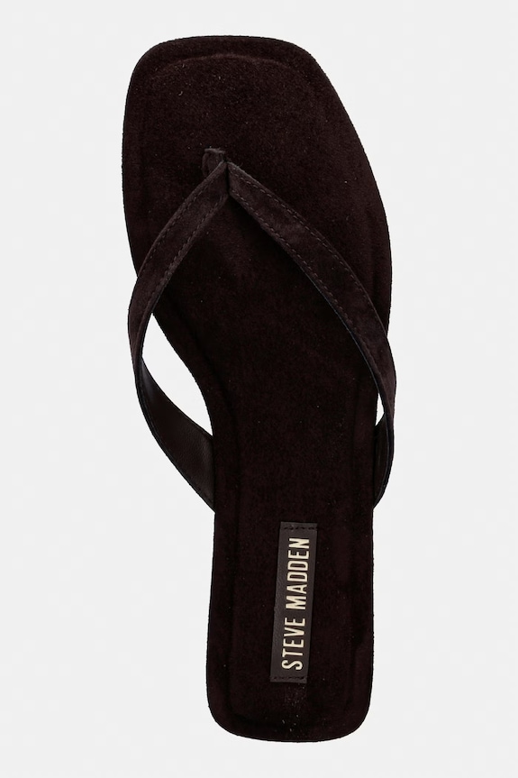 Steve Madden šľapky dámske semišové Trella hnedá 11005446.205