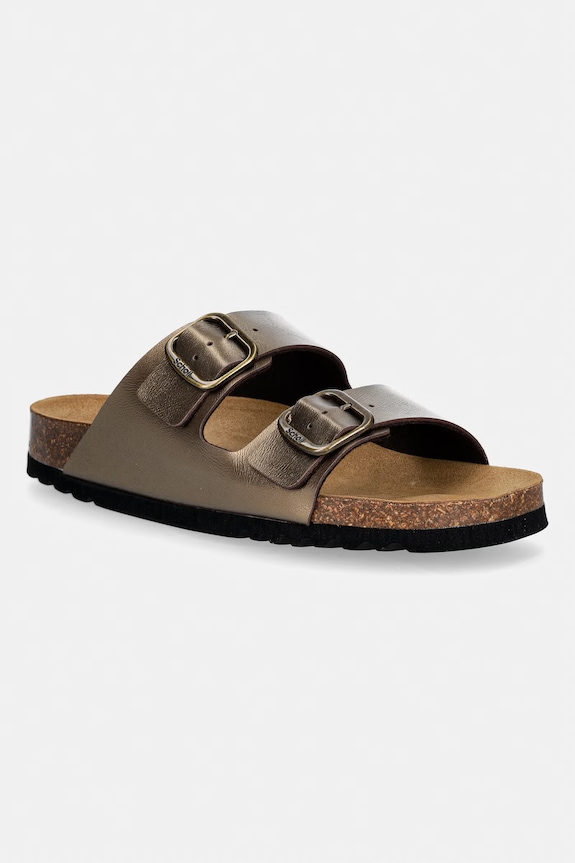 Scholl klapki damskie JOSEPHINE złoty F321661010
