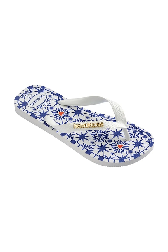 Obuwie Havaianas japonki damskie TOP SAO LUIS 4150742.0001 biały